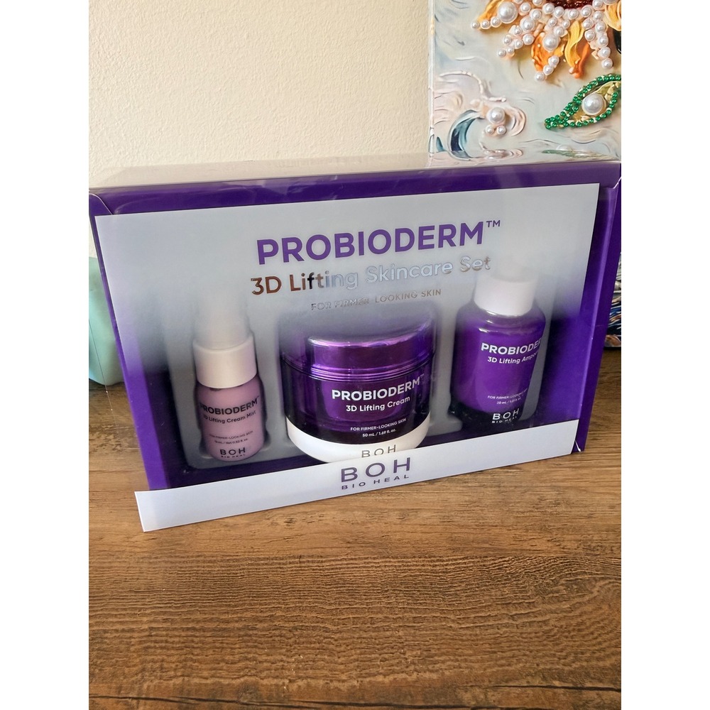 BIOHEAL BOH Probioderm 3D Lifting Skincare Set K-Beauty Ampoule Cream Mist NEW